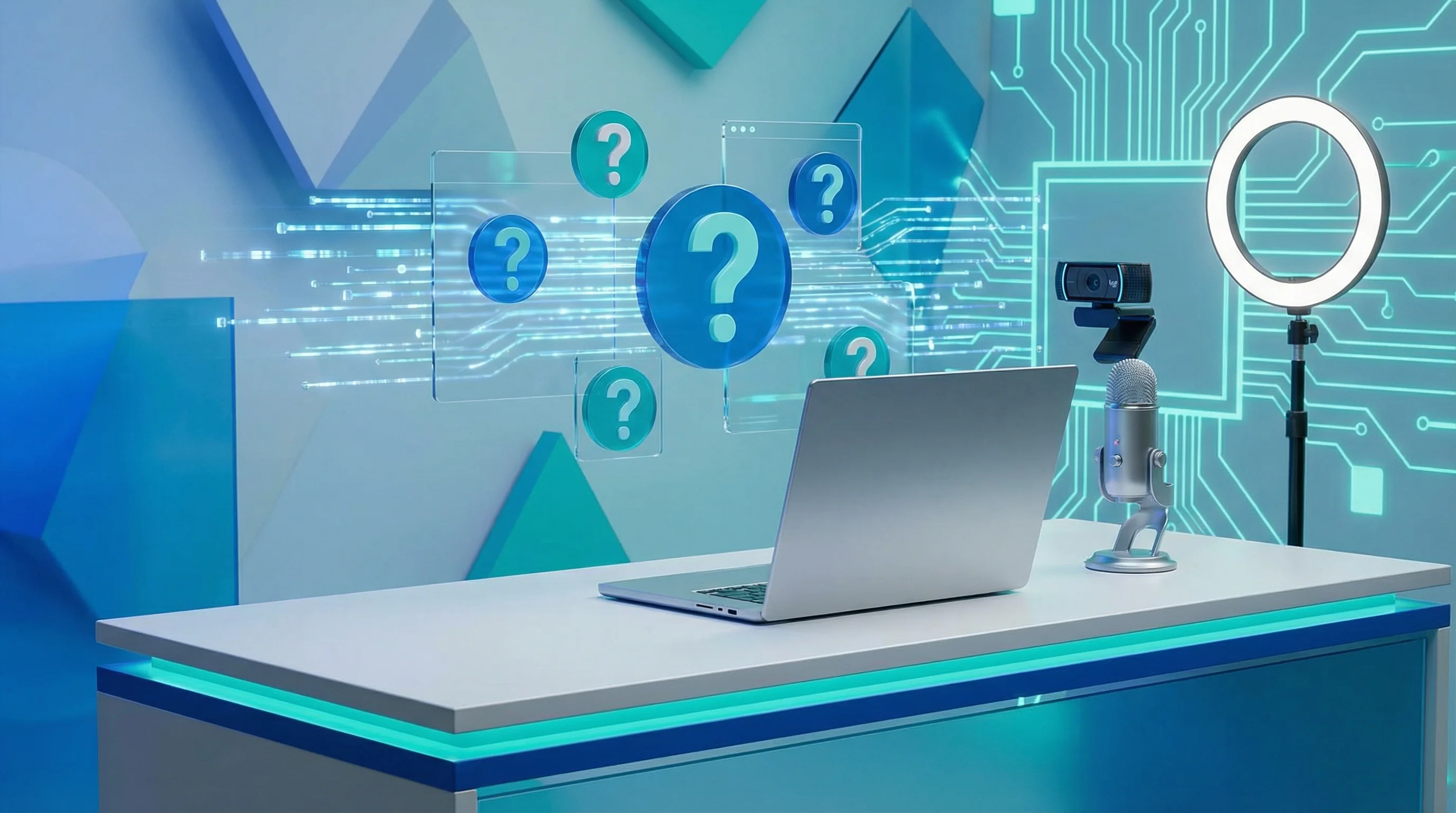 直播设备常见问题解答横幅