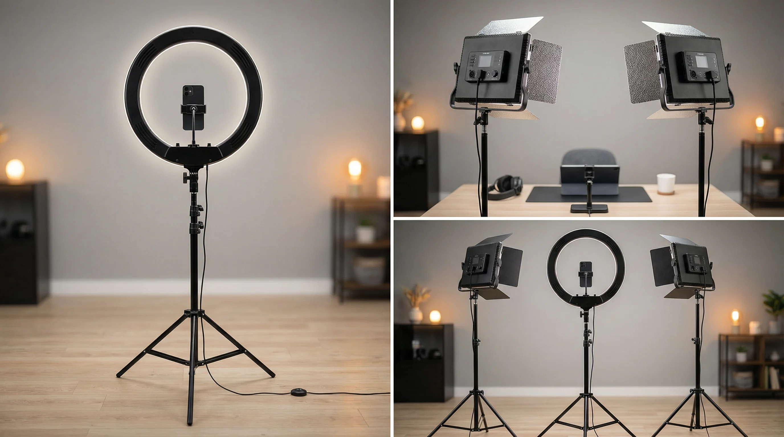 直播间灯光设备评测与布置方案